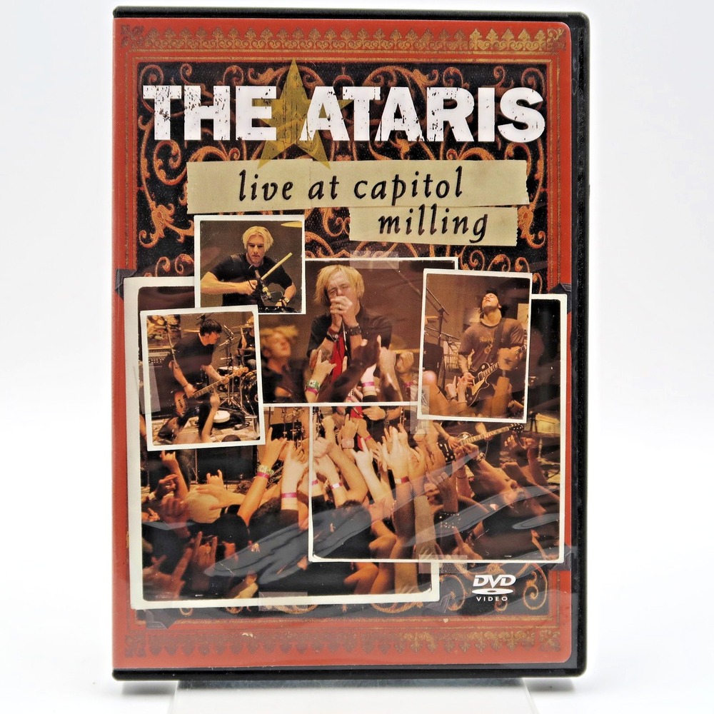 The Ataris - Live at Capitol Milling (DVD, 2003) Kris Roe Punk Rock Concert